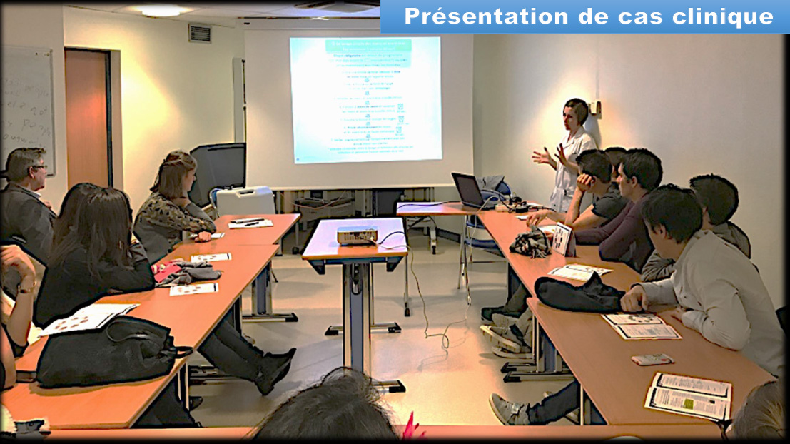 Présentation de cas clinique.