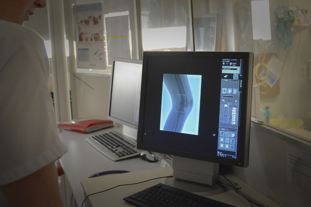 Salle de radiodiagnostic