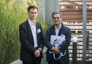 Pr Antoine Thierry, néphrologue au CHU de Poitiers, et le Dr Didier Noury, responsable du service de régulation de l'Agence de biomédecine.