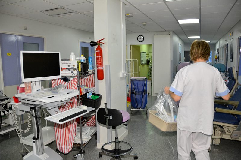 Déménagement du pavillon Réné-Beauchant vers le centre cardio-vasculaire.