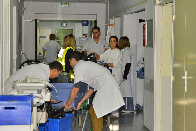 Déménagement du pavillon Réné-Beauchant vers le centre cardio-vasculaire.