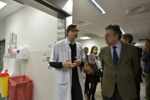 Le docteur Thomas Charles, chef du service d’urologie