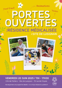 Affiche portes ouvertes Lusignan