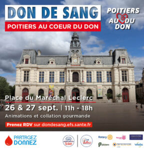 Poitiers au cœur du don