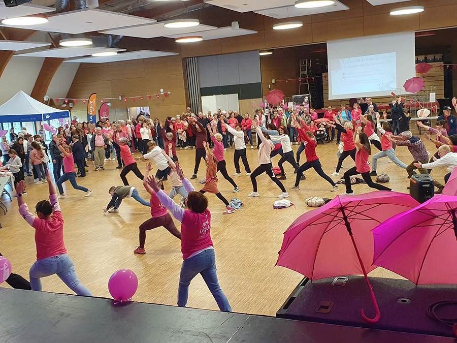 Photos octobre rose Montmorillon