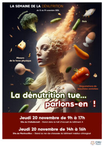 Affiche semaine de la dénutrition