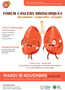 Affiche forum cancers bronchiques