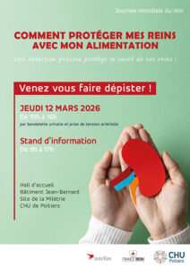 Journée mondiale rein 2026