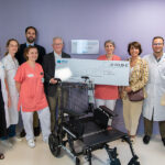 La fondation maaf en visite dans le service de MPR