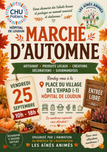Marché automne EHPAD Loudun